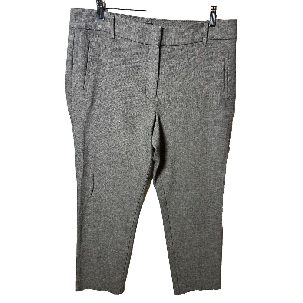 Talbots Newport‎ Pants Size 12 Gray, Viscose, Cotton Blend, Stretchy, Comfy